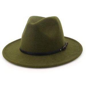 Green Belted Hat